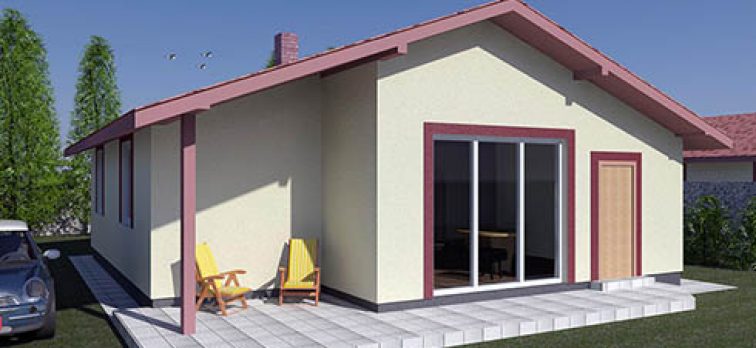 SLOVAKTUAL – dodávateľ okien pre montované domy spoločnosti ECOSTAV