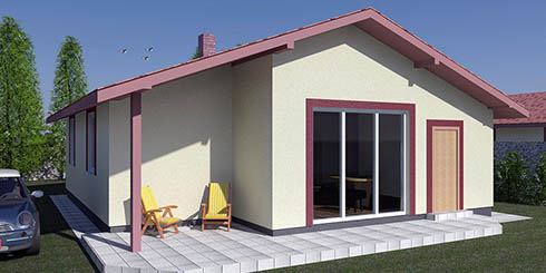 SLOVAKTUAL – dodávateľ okien pre montované domy spoločnosti ECOSTAV