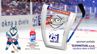 Slovaktual podporuje MS 2016 v ľadovom hokeji.