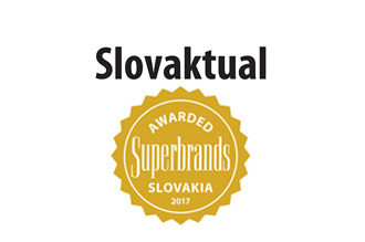 SLOVAKTUAL získal prestížne ocenenie Slovak Superbrands 2017.