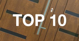 TOP 10 – najpredávanejšie vchodové dvere u nás
