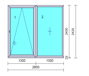 PVC PSK dvere