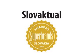 SLOVAKTUAL získal prestižní ocenění Slovak Superbrands 2017. SLOVAKTUAL získal prestižní ocenění Slovak Superbrands 2017.